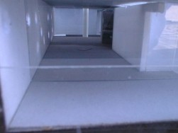 Blick auf die Terrasse (Erdgeschoss)