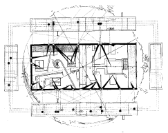 Studie zu den &Ouml;ffnungen im Obergeschoss: Gerahmte Ausblicke