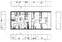 Studie zu den &Ouml;ffnungen im Obergeschoss: Antiklaustrophobische &Ouml;ffnungen